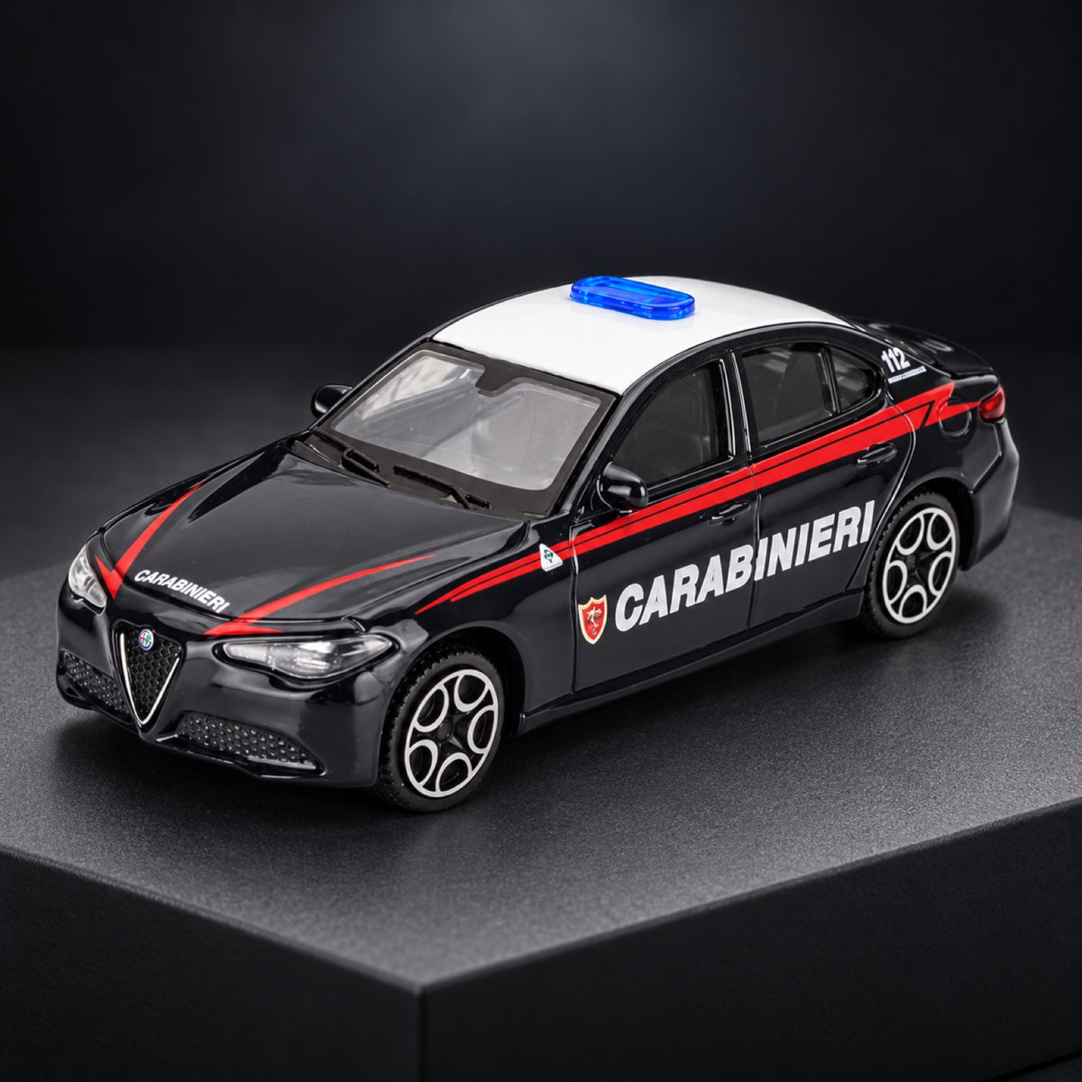 Alfa Romeo Giulia Carabinieri Model – illustrative photo (AI)