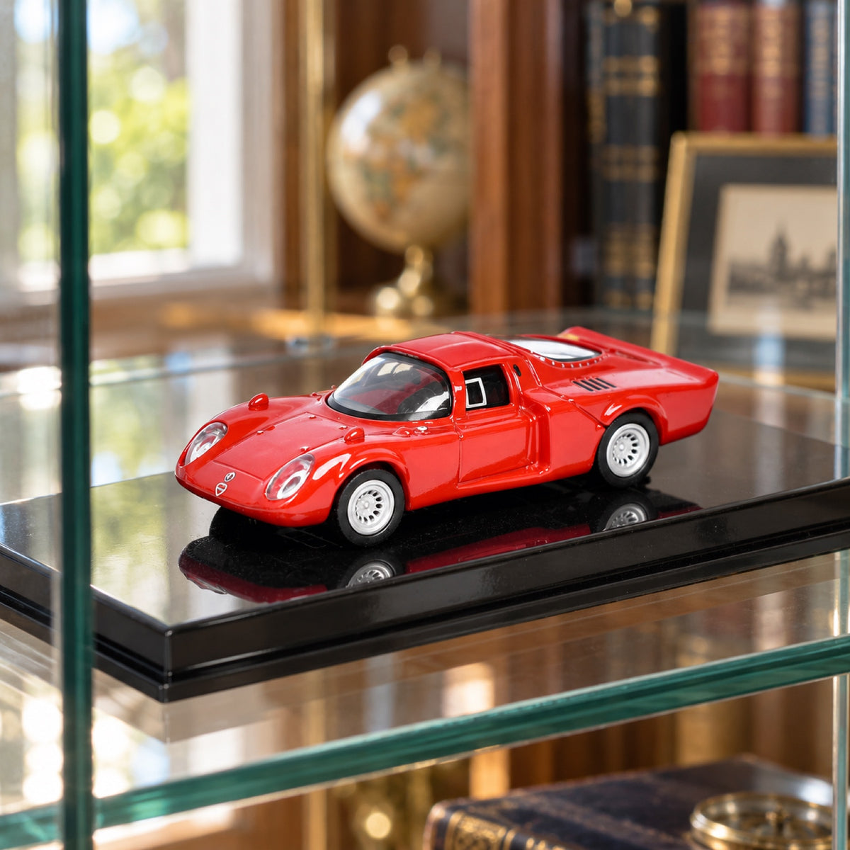 Alfa Romeo 33.2 Modell – 24h Daytona Pressekonferenz 1968 – Illustrationsfoto (KI)