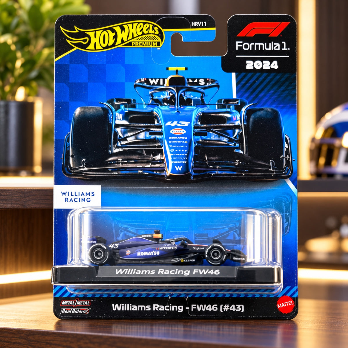 Hot Wheels F1 Premium Model – Franco Colapinto Williams Racing F1 – illustrative photo (AI)