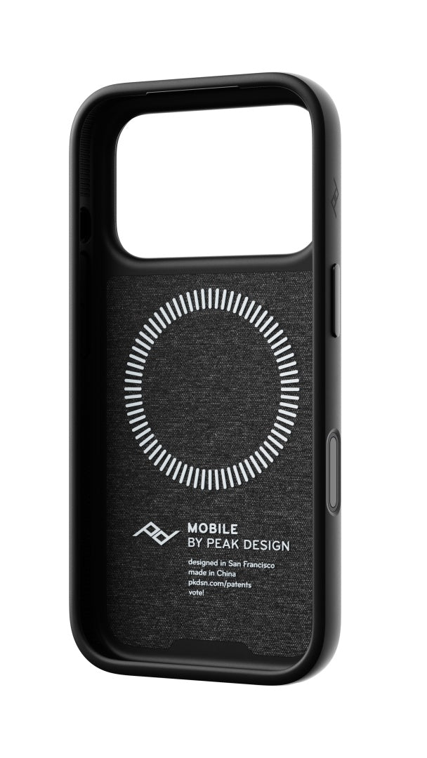 Hülle Peak Design Everyday Case Slimlink für iPhone 18 Pro - Charcoal