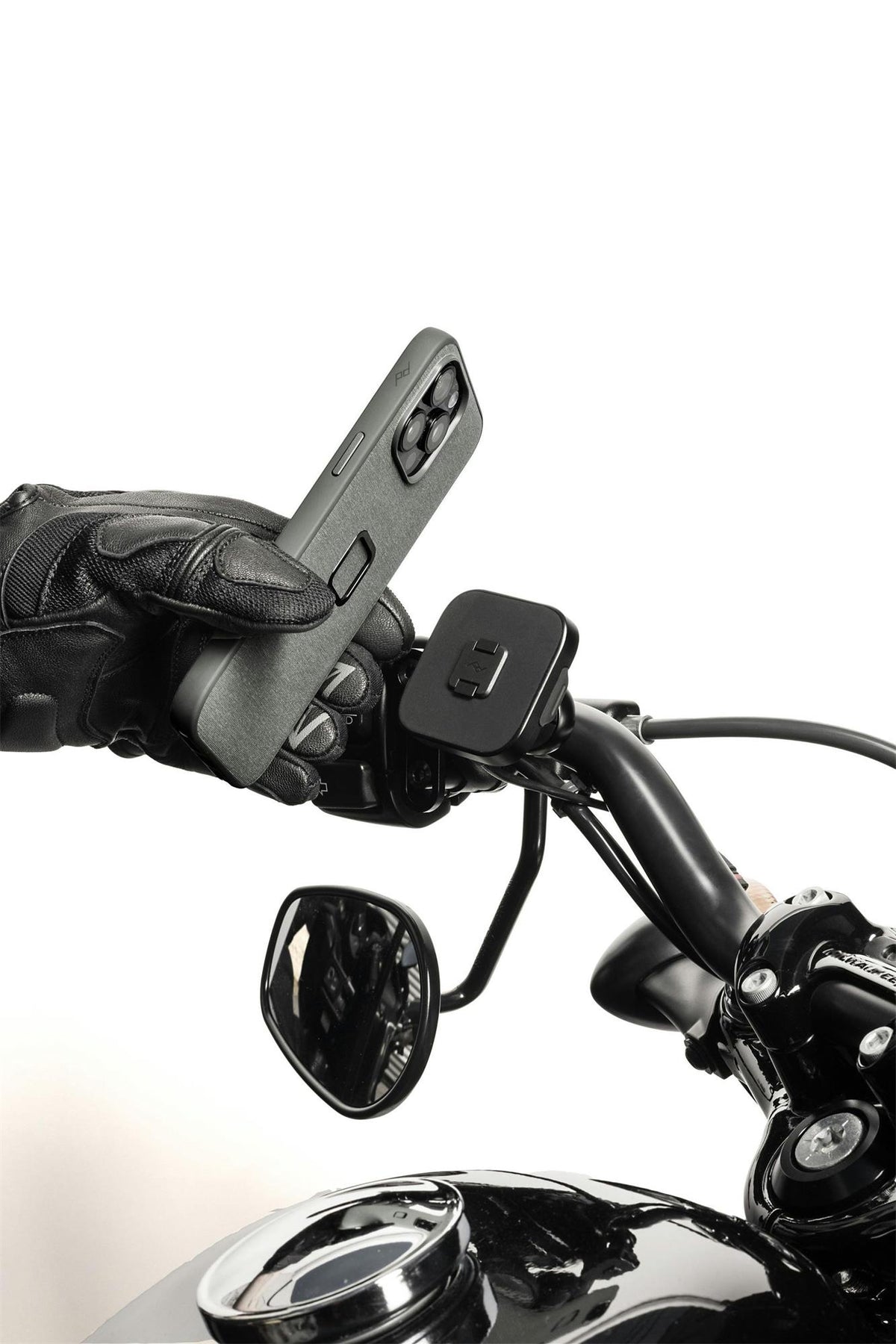 Peak Design Motorcycle Mount Brake/Clutch Mount Charging Black