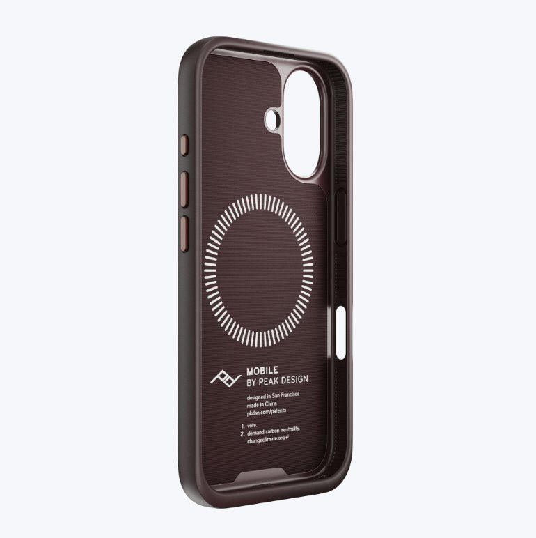 Peak Design Everyday Case Hülle für iPhone 16 Standard - Eclipse