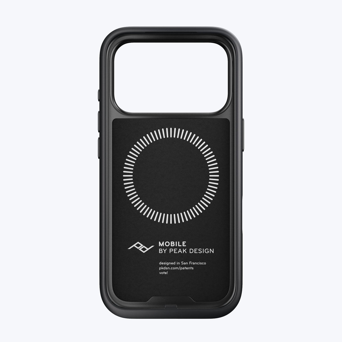 Peak Design Everyday Clarino Loop Case Hülle für iPhone 17 Pro - schwarz