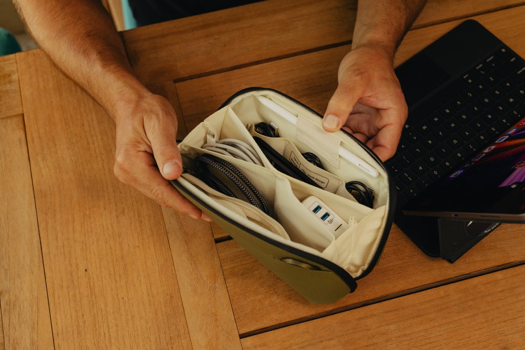 Zubehörtasche Peak Design Tech Pouch Small Kelp