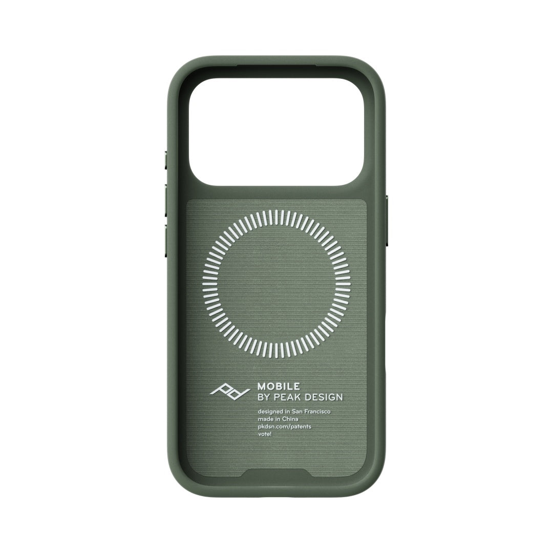 Hülle Peak Design Everyday Loop Case Slimlink für iPhone 18 Pro - Sage