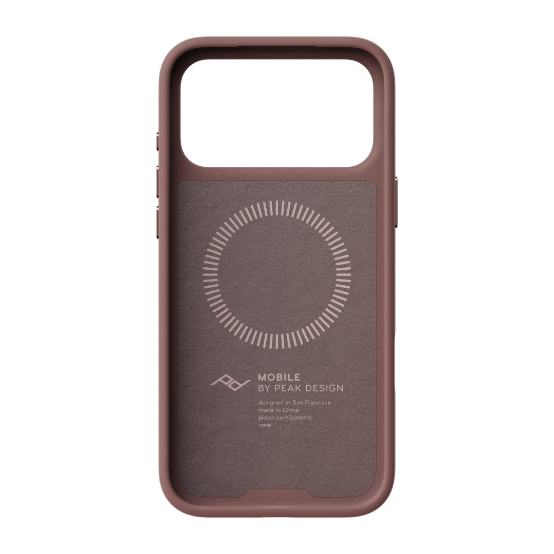 Hülle Peak Design Everyday Case Non-Slimlink für iPhone 18 Pro Max - Dusk Clarino