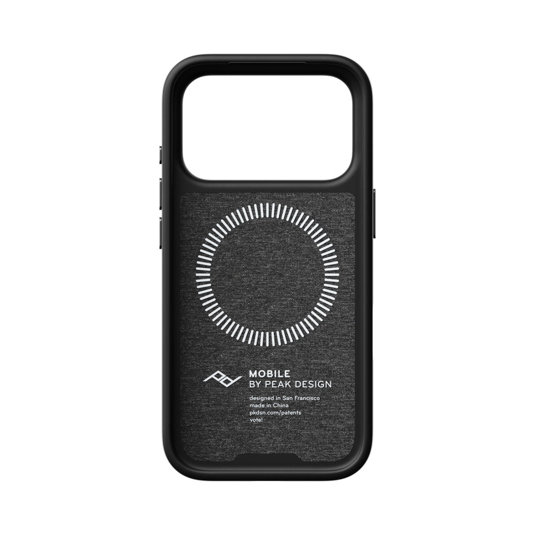 Hülle Peak Design Everyday Case Slimlink für iPhone 18 Pro - Charcoal