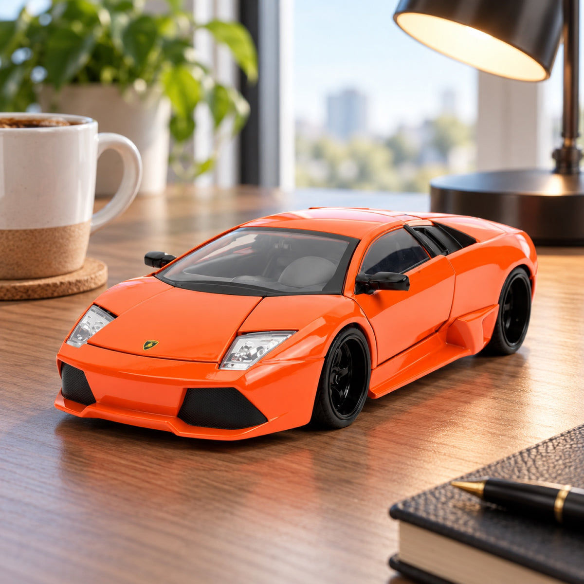 Fast & Furious Lamborghini Murcielago LP640 Modell 1:24 – Illustrationsfoto (KI)