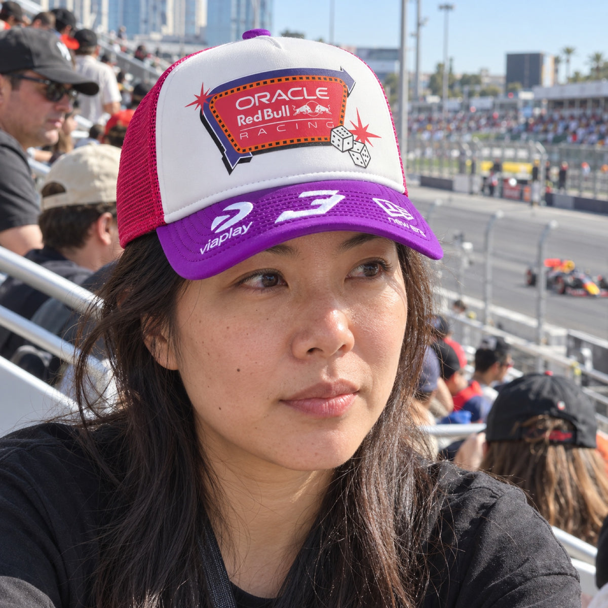 Max Verstappen #3 Oracle Red Bull Racing Cap – Las Vegas 2026 Edition – ilustrační foto 2 (AI)