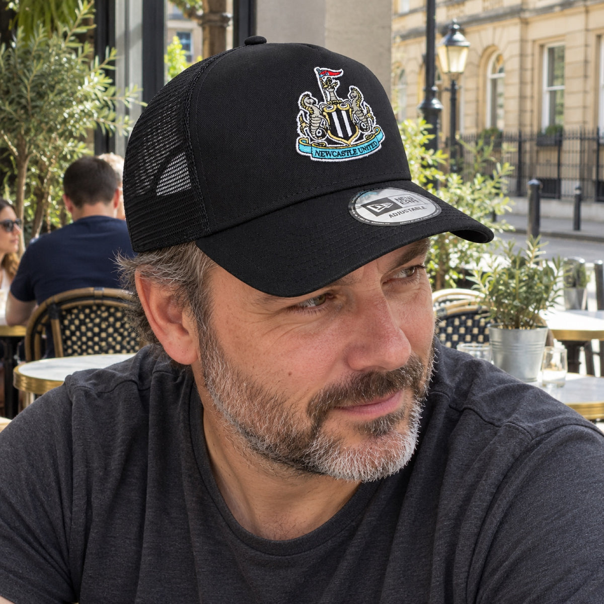 Newcastle United EF Mesh Cap – Black – ilustrační foto (AI)