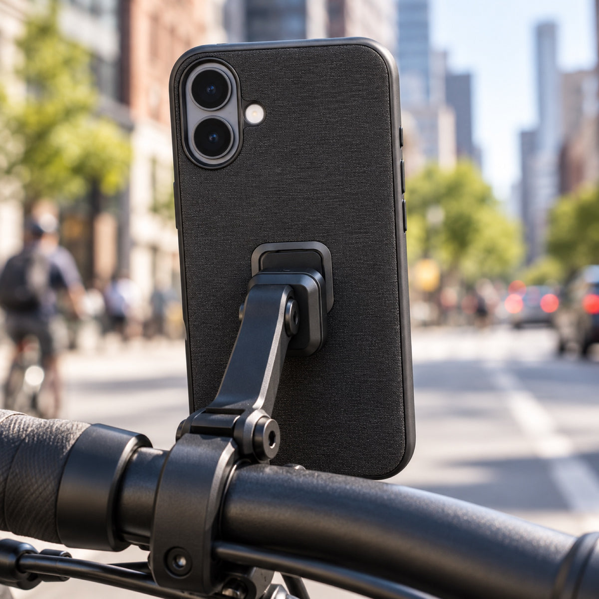 Peak Design Everyday Case iPhone 16 Plus – Charcoal – Illustrationsfoto (KI)