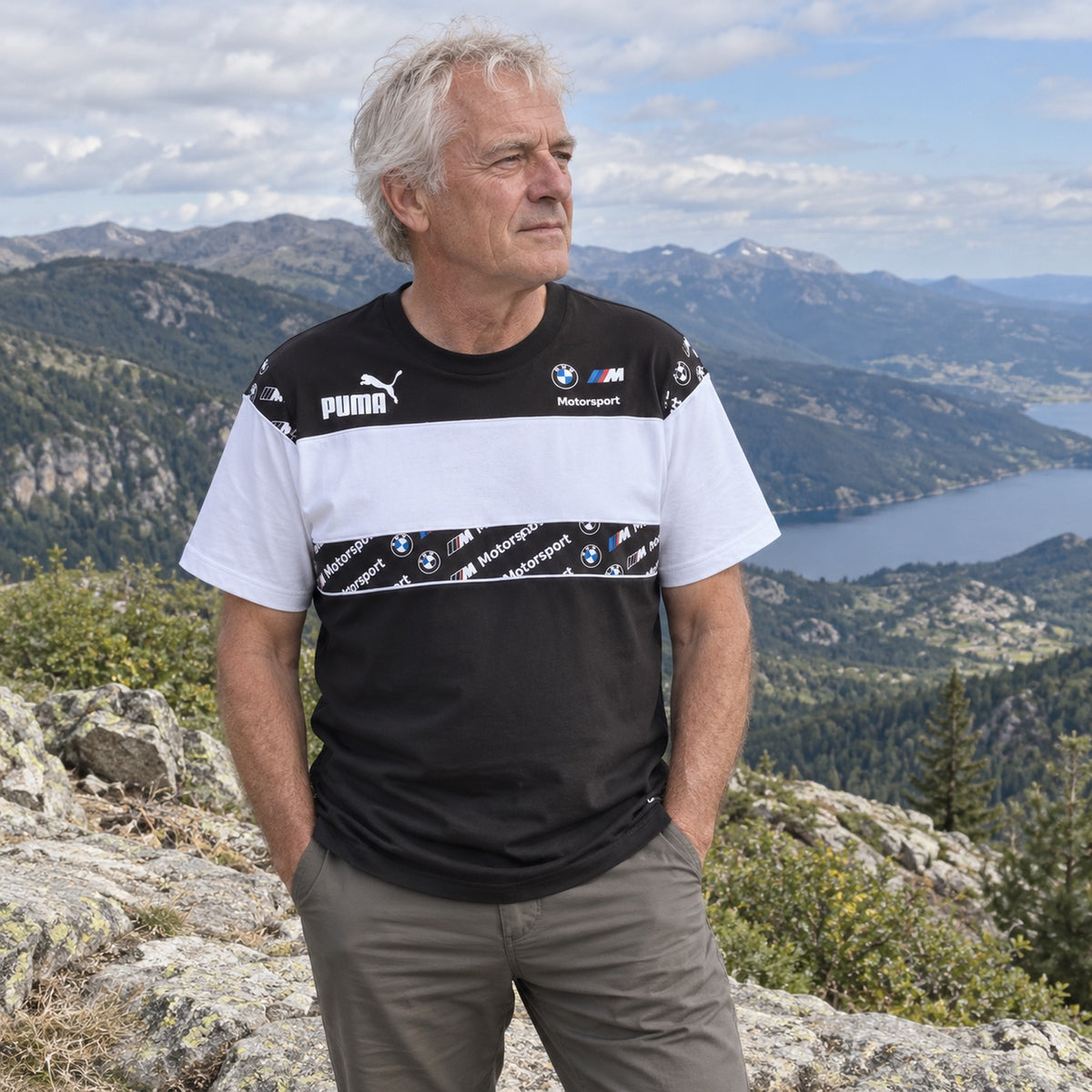 BMW Motorsport SDS Puma Casual T-Shirt – ilustrační foto (AI)