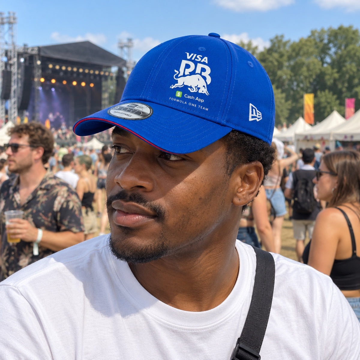 Visa Cash App RB ESS Casual Cap with Logo – Blue – ilustrační foto (AI)