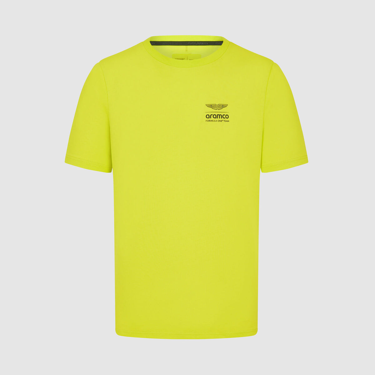 Aston Martin F1 Team Fan-T-Shirt GRAPHIC hellgelb
