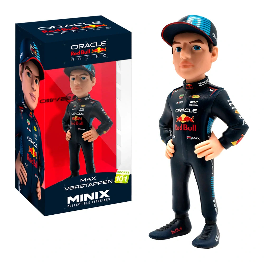 Minix Max Verstappen Figure – Oracle Red Bull Racing, 12 cm