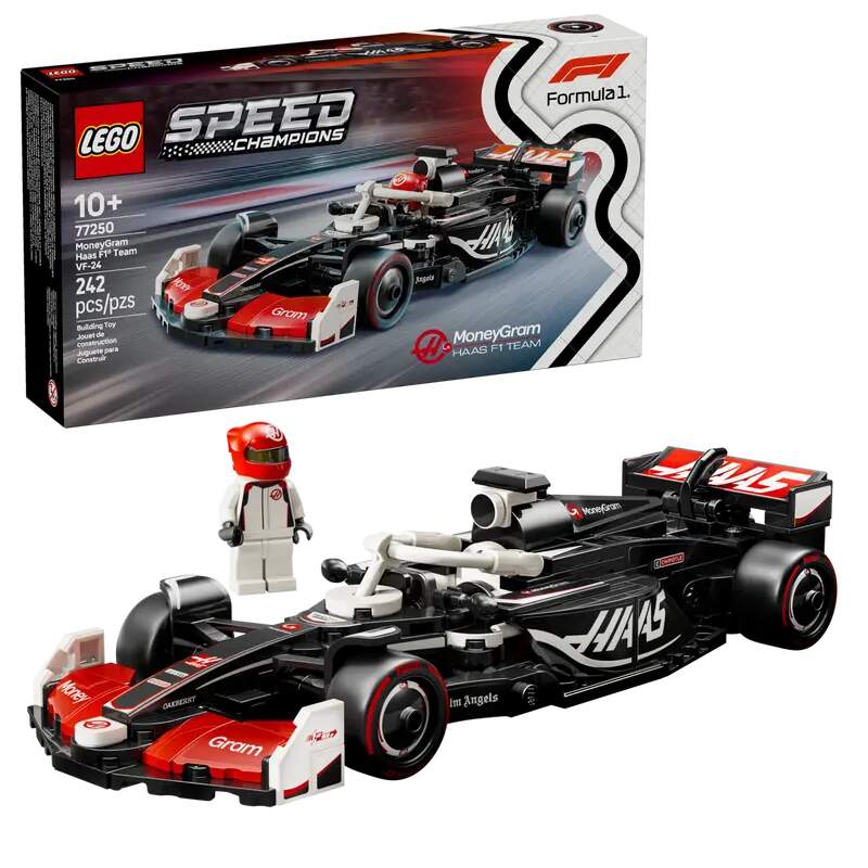 LEGO stavebnice Haas F1 VF-24 Formule 1 - edice speed