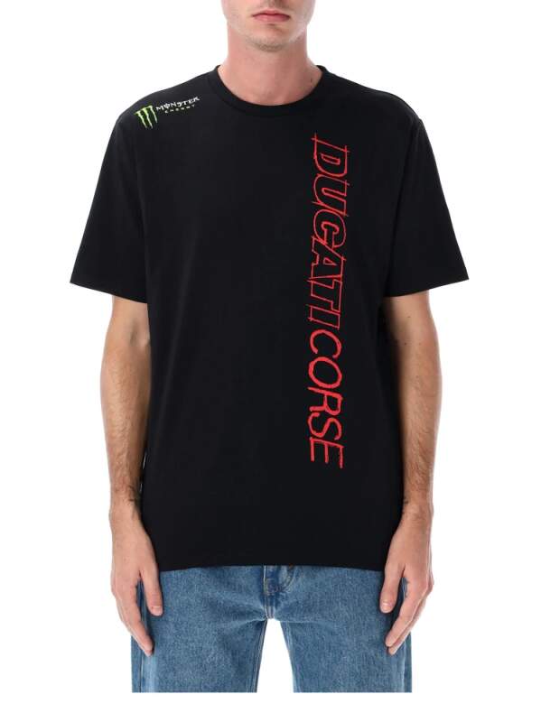 Ducati Corse – Monster Energy Fan-T-Shirt mit Logo