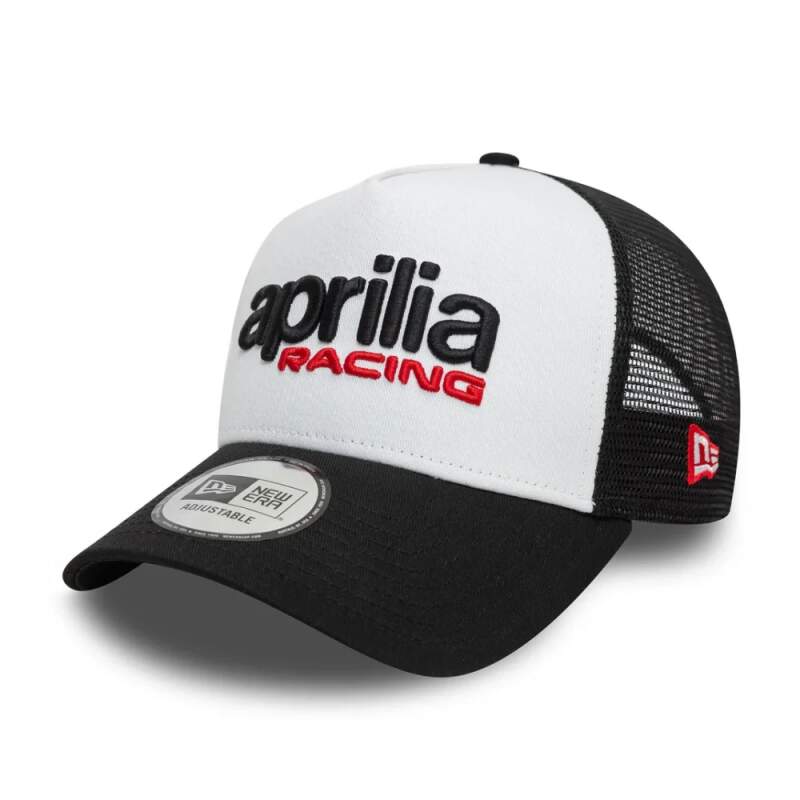 Aprilia Racing EF Cap weiß mit Logo