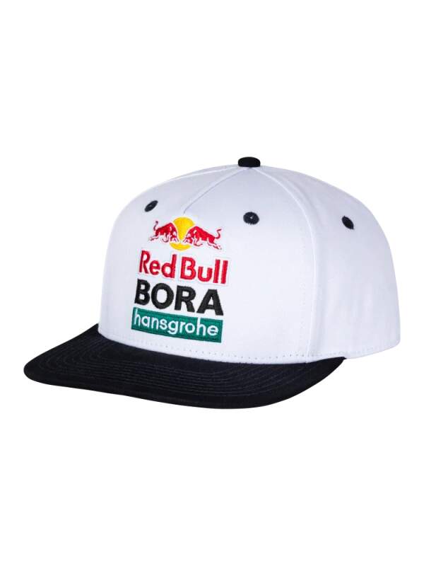 Red Bull Bora Hansgrohe Fan-Cap mit flachem Schirm