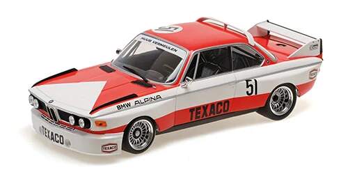 Modell Minichamps BMW 3.0 CSL Zandvoort 1974 im Maßstab 1:18 - H. Vermeulen