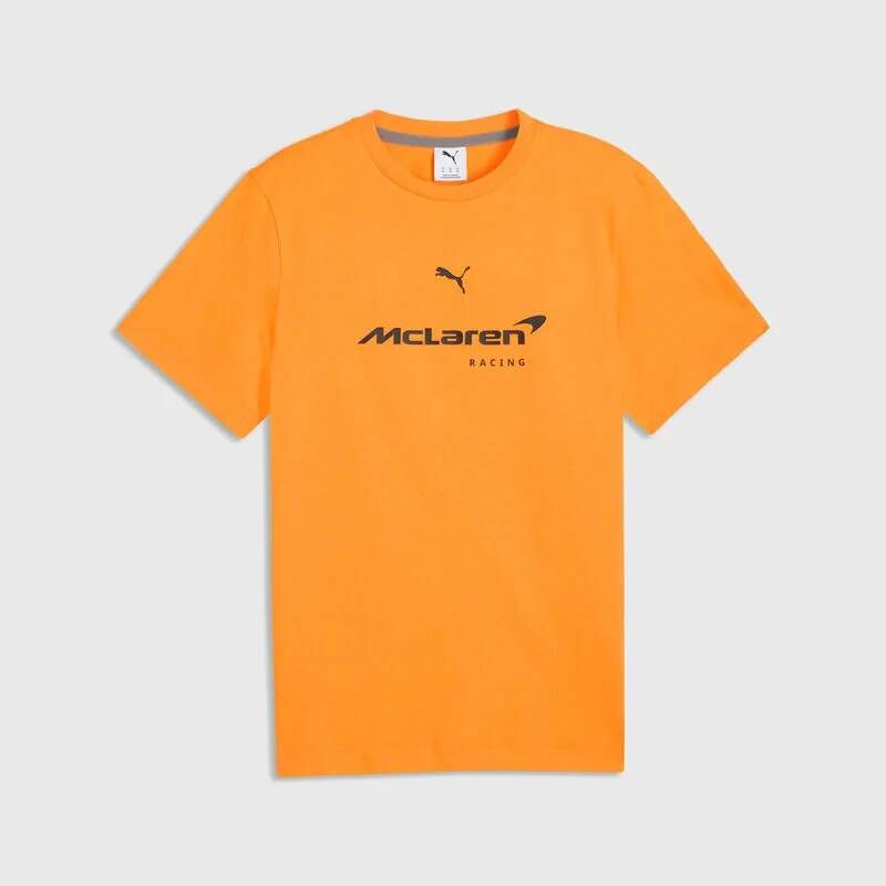 McLaren F1 T-shirt, orange, with Puma logo - casual edition