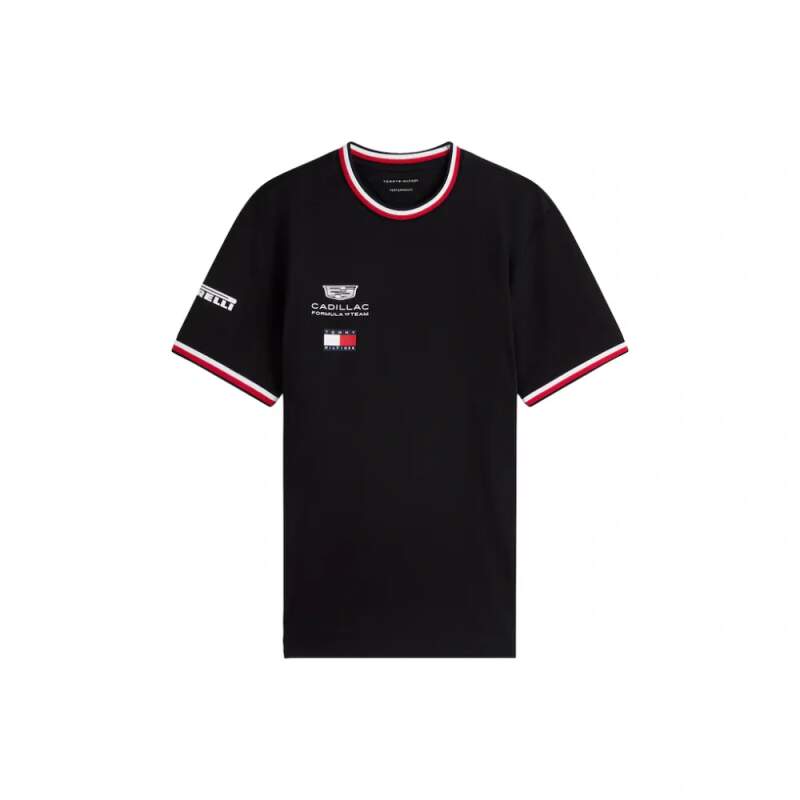 Black Cadillac F1 x Tommy Hilfiger T-shirt - team edition