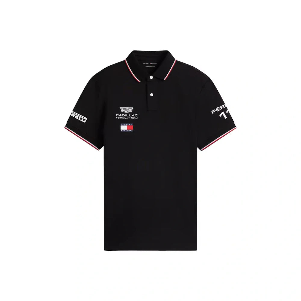 Sergio Perez Cadillac F1 x Tommy Hilfiger polo shirt - team edition