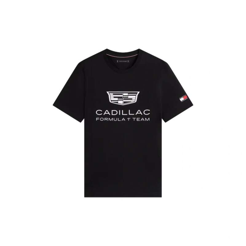Black Cadillac F1 x Tommy Hilfiger T-shirt - lifestyle edition