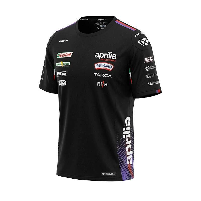 Aprilia Racing MotoGP T-shirt with sponsor logos - team edition