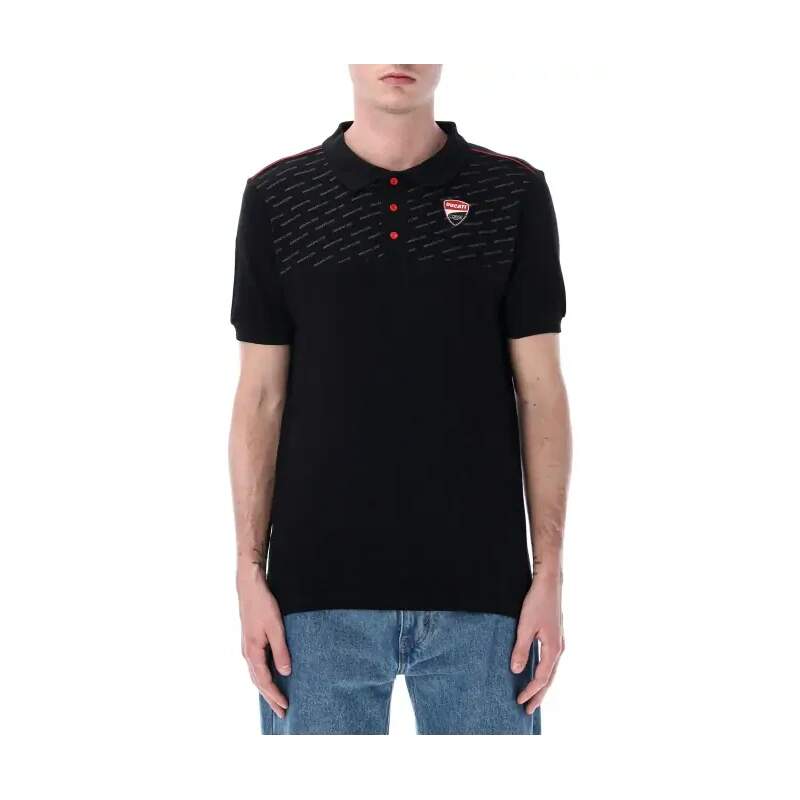 Ducati Corse Fan-Poloshirt mit Logo