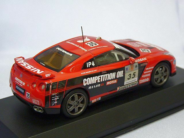Modell Motul Nismo GT-R 2008 #35 vom 24-Stunden-Rennen Tokachi in Japan