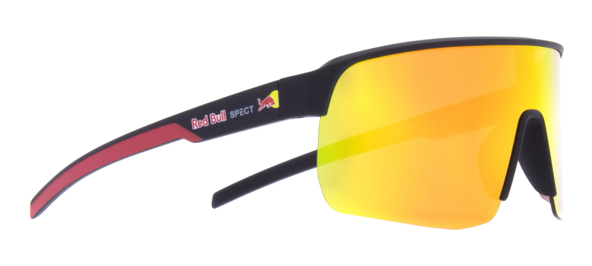 Red Bull Spect Sonnenbrille DAKOTA schwarz mit orangefarbenem Glas