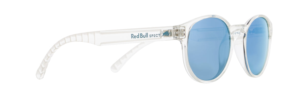 Red Bull Spect Sonnenbrille EDEN transparent mit blauen Gläsern