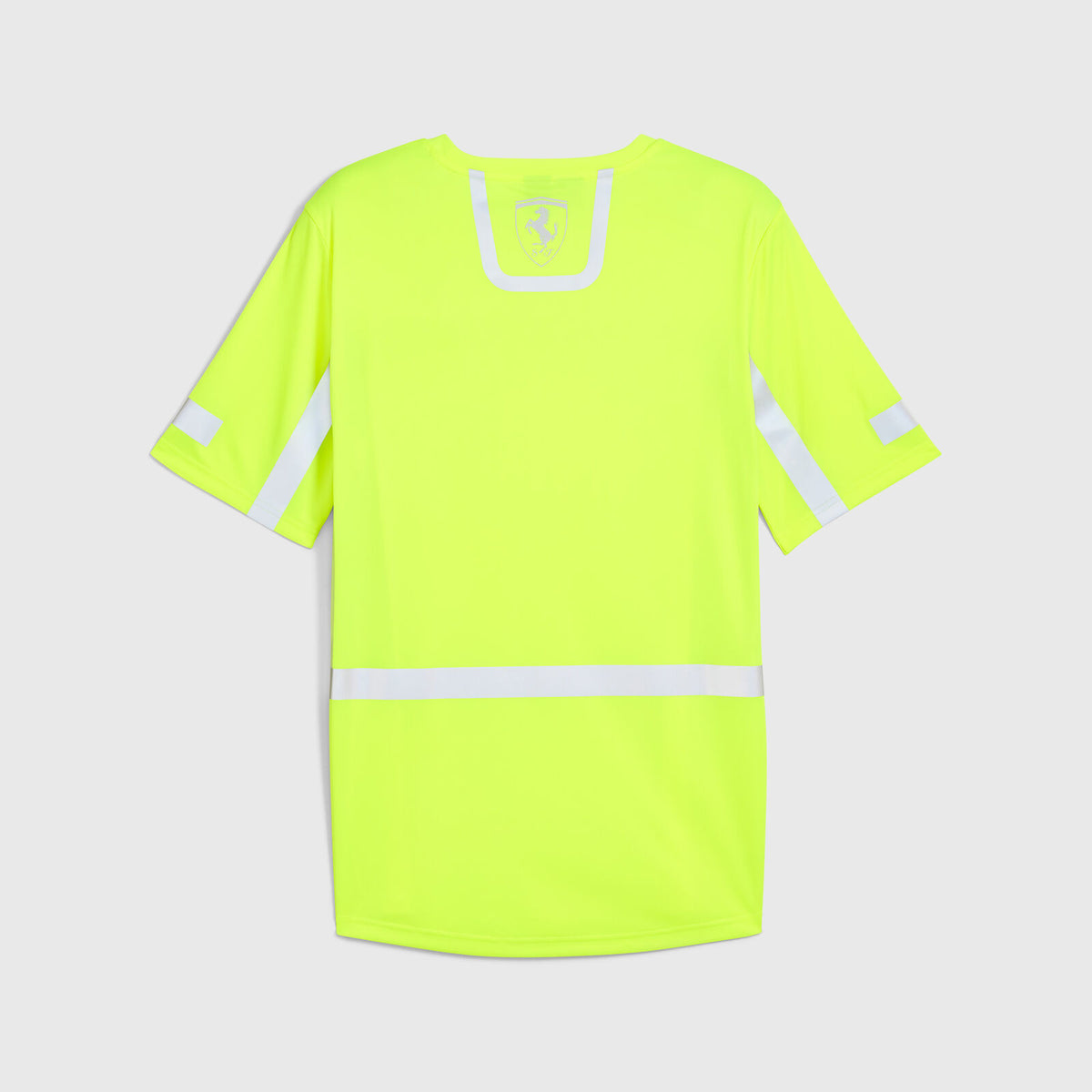 Scuderia Ferrari F1 high-visibility team T-shirt fluorescent yellow