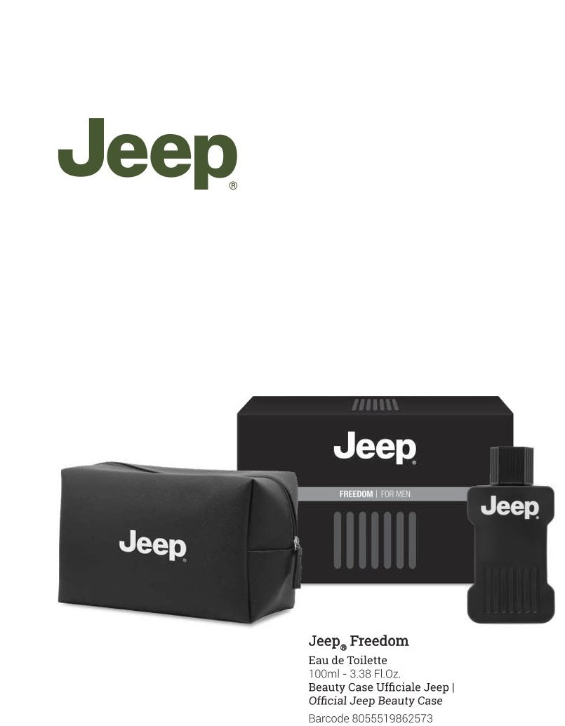 Jeep Freedom Eau de Toilette 100 ml + Jeep toiletry bag