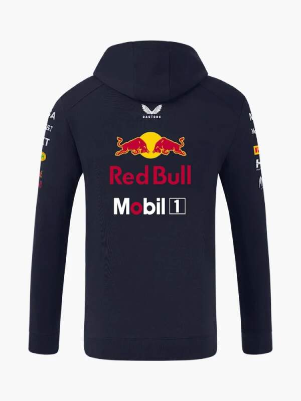 Oracle Red Bull Racing Team-Hoodie mit Sponsorenlogos