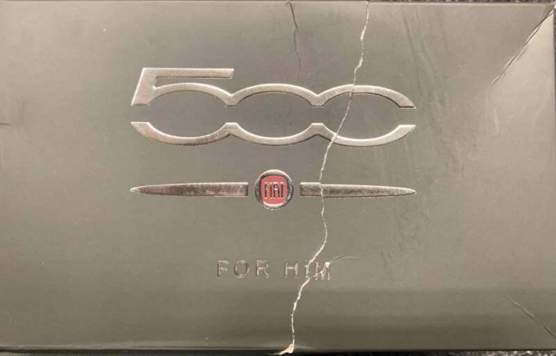 Fiat 500 Eau de Toilette 50 ml für Herren + Geschenktasche