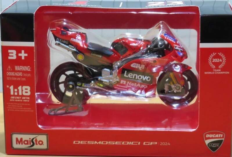 Modell Ducati MotoGP GP24 – Enea Bastianini #1