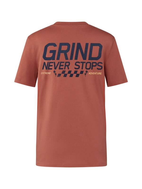 KTM Red Bull Racing GRIND fan T-shirt, dark brown