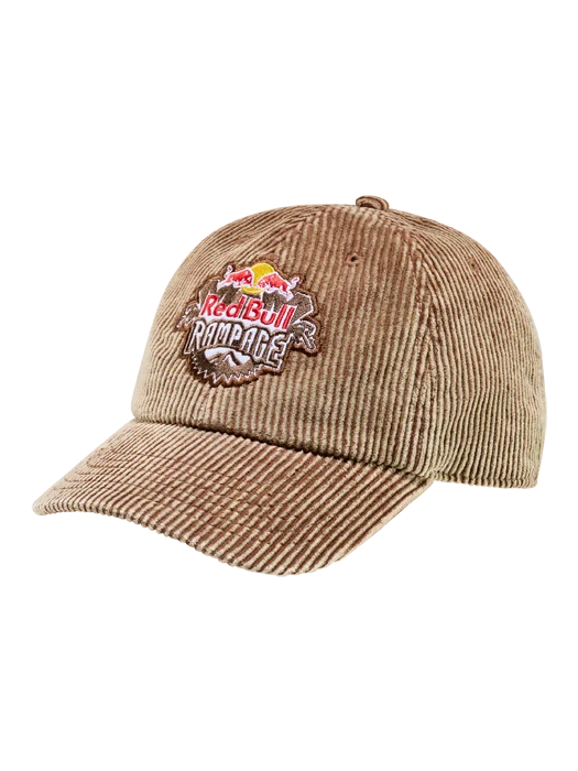 Red Bull Rampage CORDUROY Cap – Hellbraun