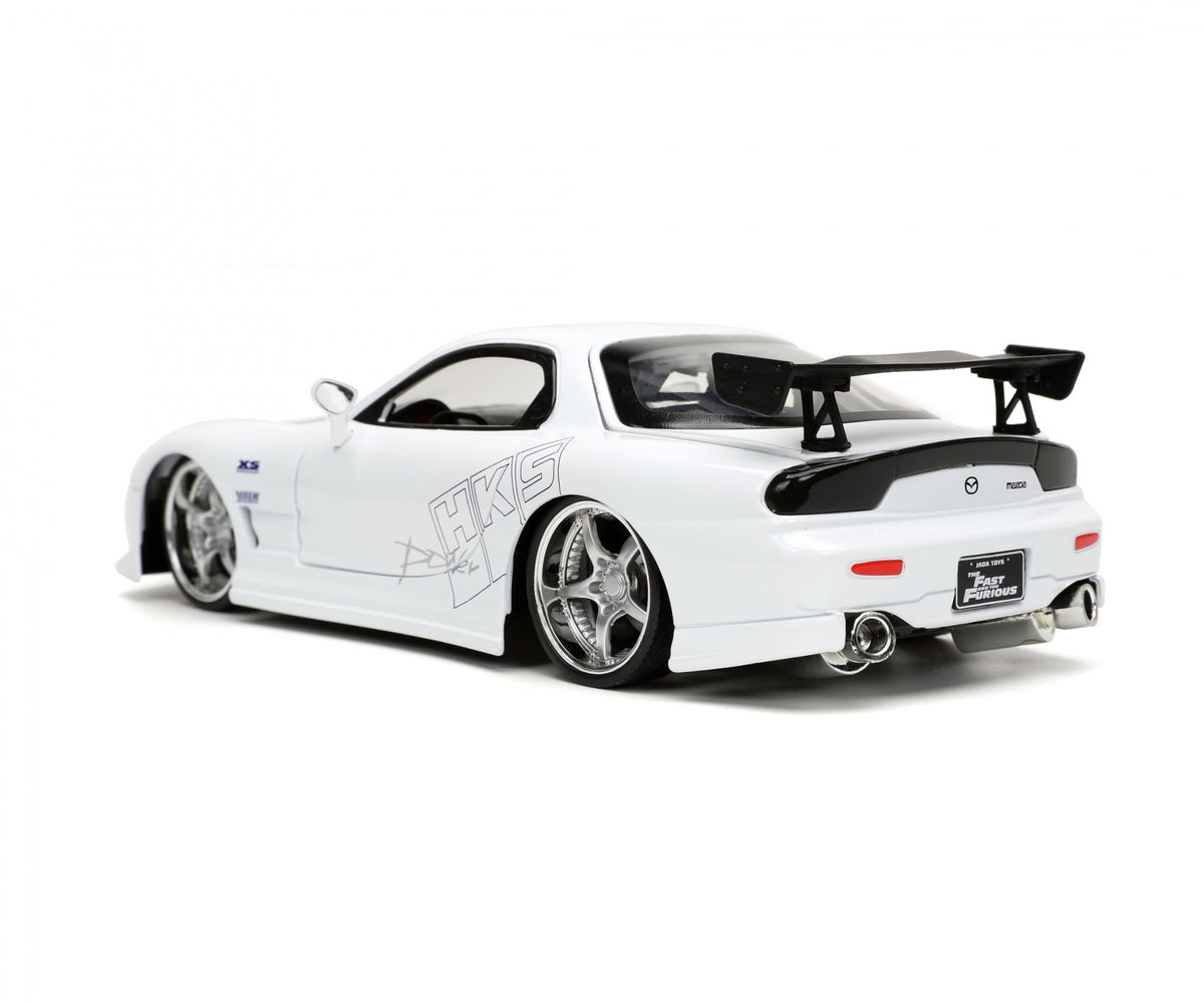 Modell Fast & Furious Mazda RX-7 weiß