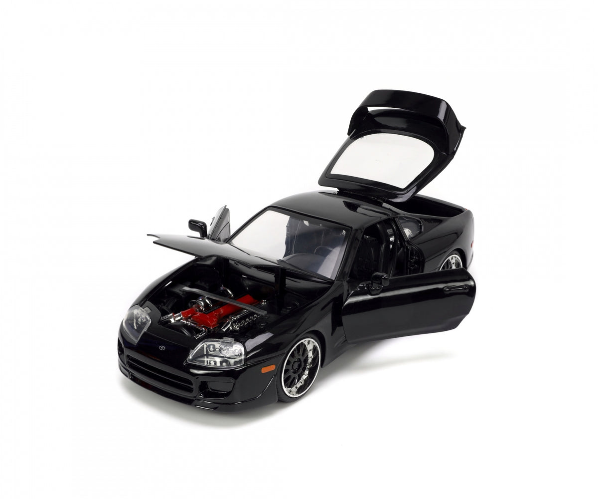 Modell Fast & Furious Toyota Supra 1:24 schwarz