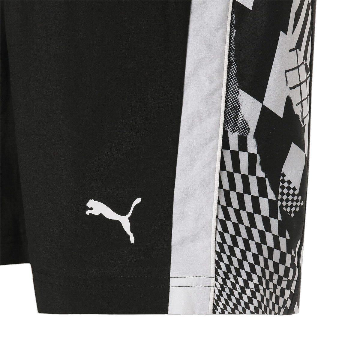 BMW men's sports shorts black with logo