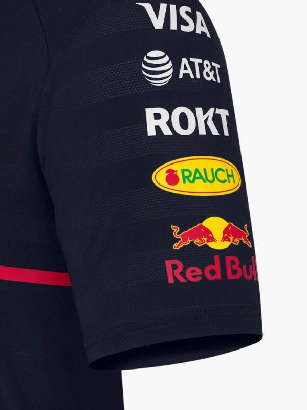 Oracle Red Bull Racing Team-T-Shirt mit Sponsorenlogos