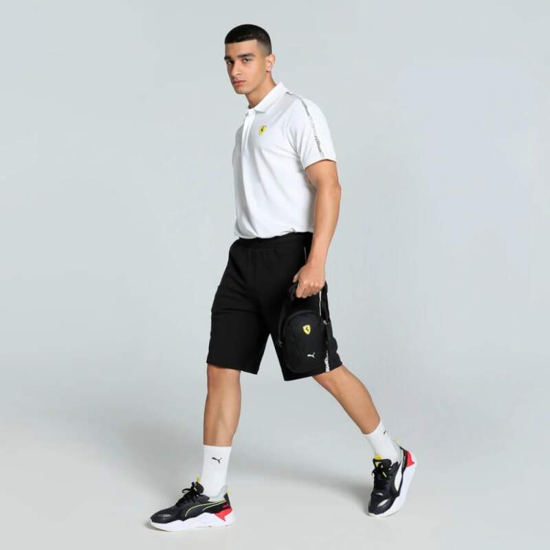 Scuderia Ferrari – Puma casual shorts with logo black