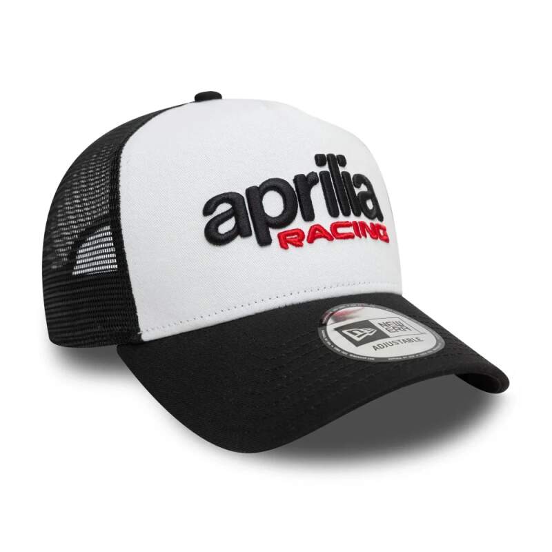 Aprilia Racing EF Cap weiß mit Logo