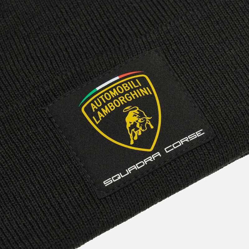Lamborghini Squadra Corse fan winter beanie