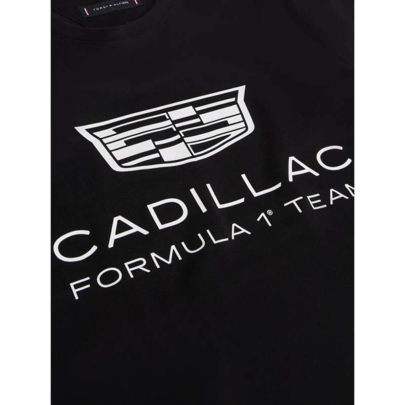 Black Cadillac F1 x Tommy Hilfiger T-shirt - lifestyle edition