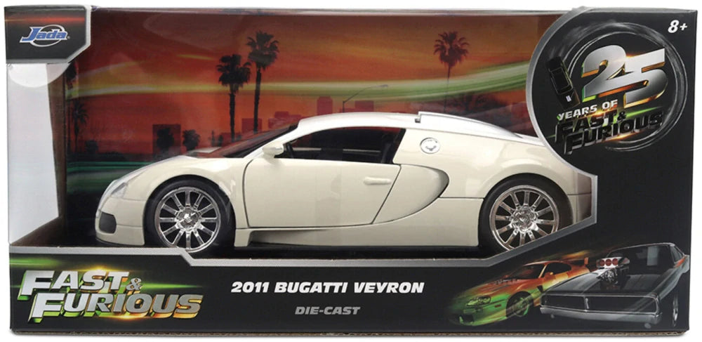 Jada Fast & Furious 2011 Bugatti Veyron Modell im Maßstab 1:24
