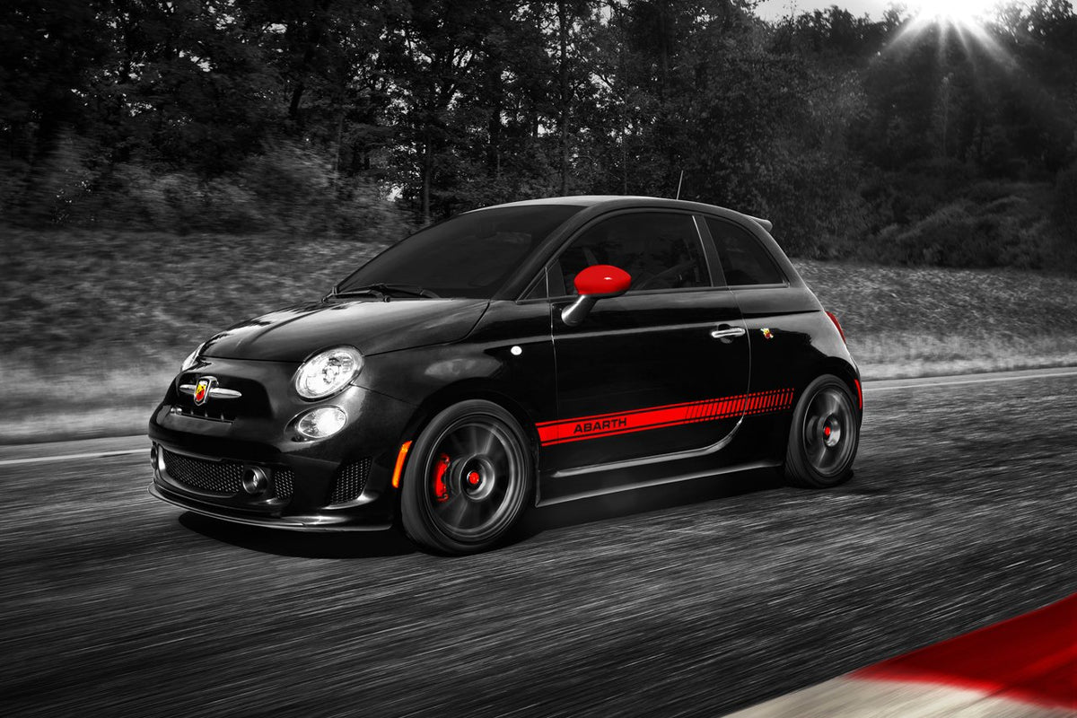 Abarth T-Shirt BEHIND YOU schwarz